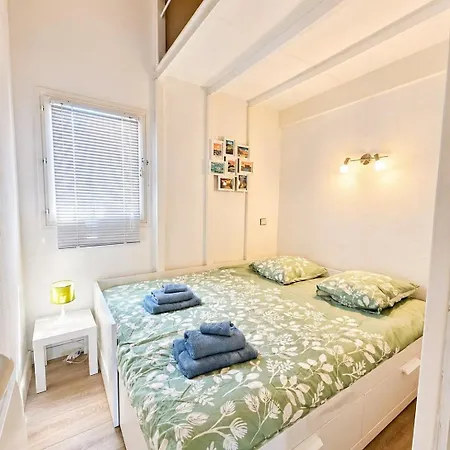 T2 Cosy Clim - Mezzanine A 50m Du Port Six-Fours-les-Plages